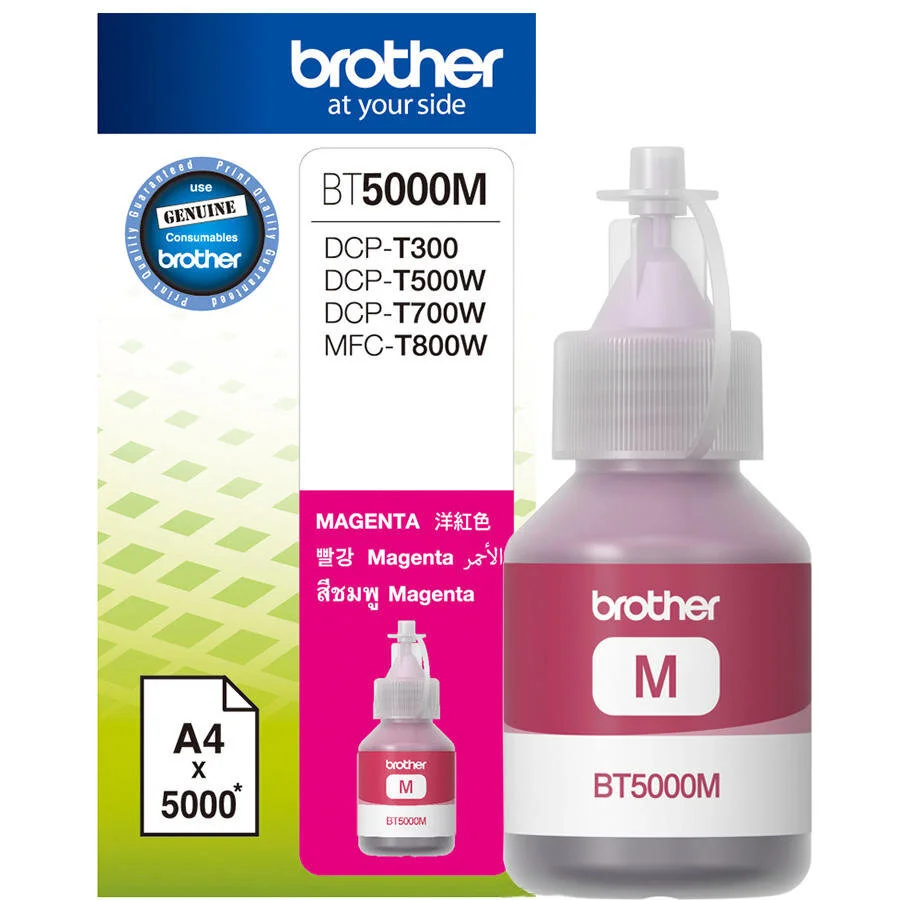 Brother BT5000M Kırmızı Orijinal Mürekkep