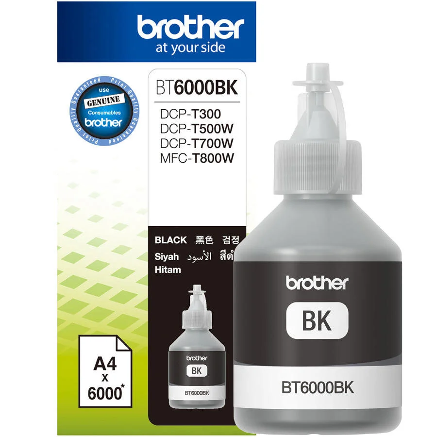 Brother BT6000BK Siyah Orijinal Mürekkep