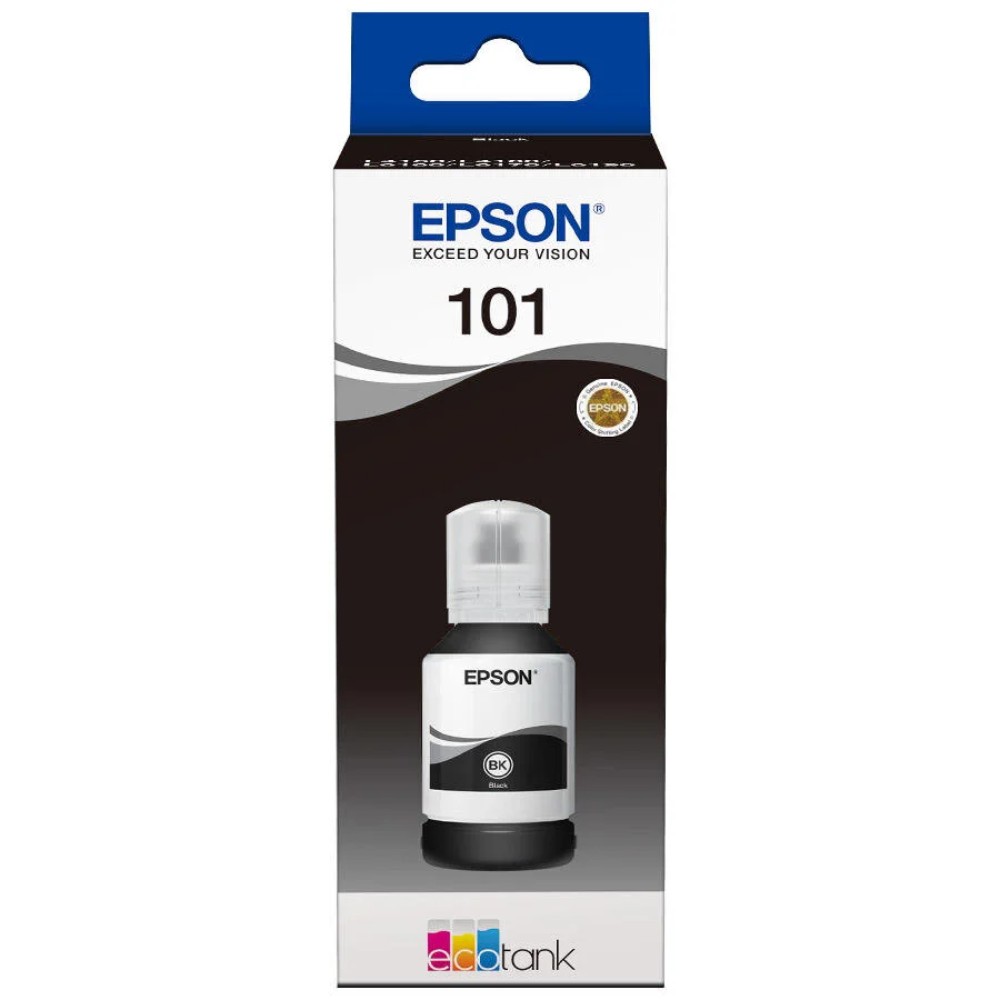 Epson 101 Siyah Orijinal Mürekkep
