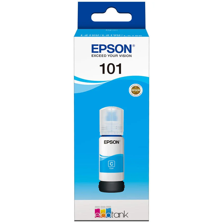 Epson 101  Mavi Orijinal Mürekkep