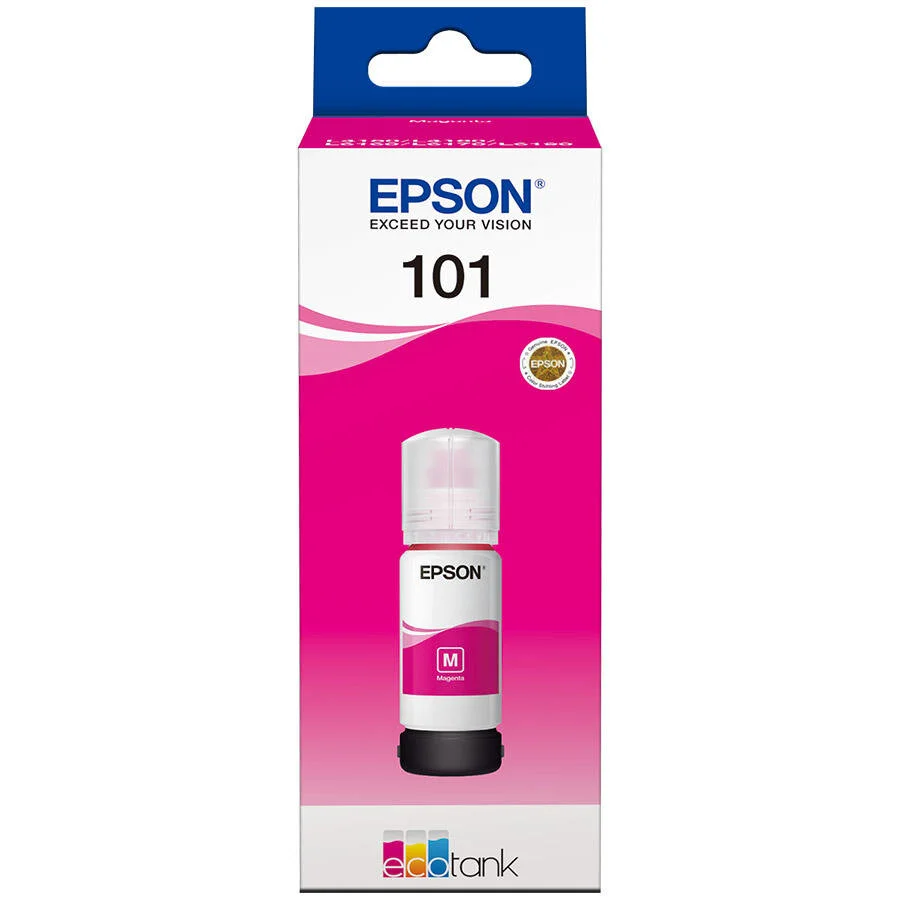 Epson 101  Kırmızı Orijinal Mürekkep